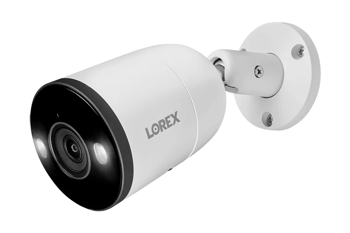 Lorex H13 4K IP Wired Bullet Security Camera with Smart Deterrence and Smart Motion Detection