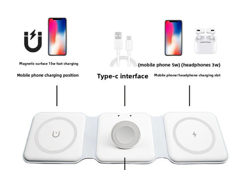 3-in-1 Wireless Charging Station