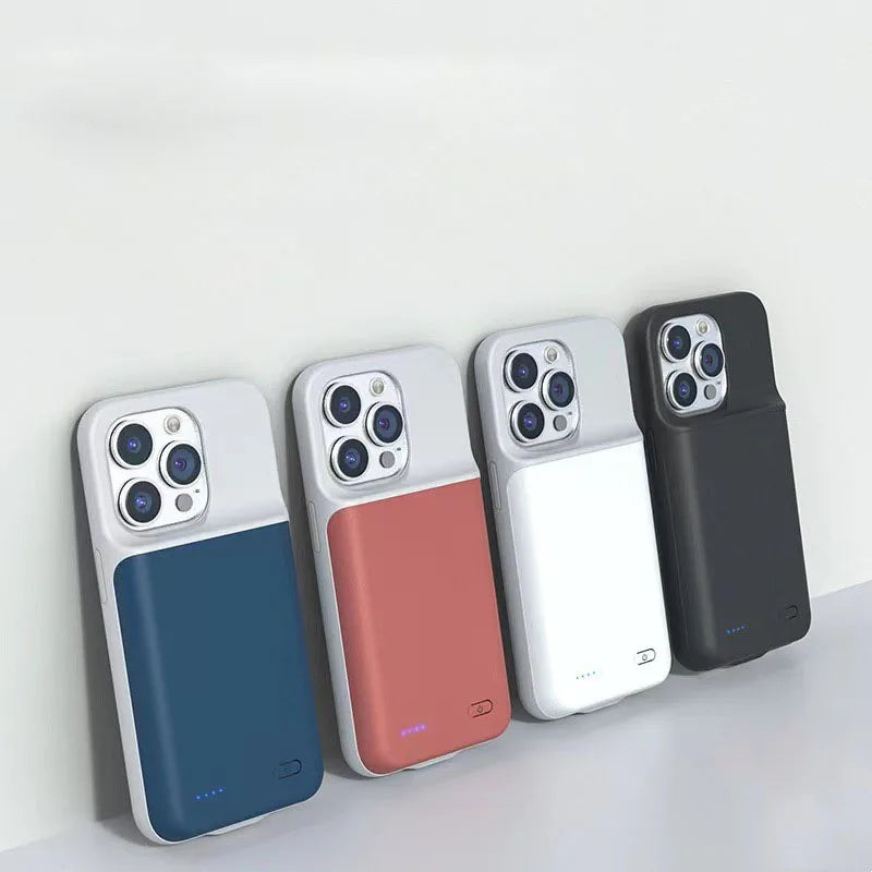 Portable iPhone Battery Charging Case-Slim Protective Power case.